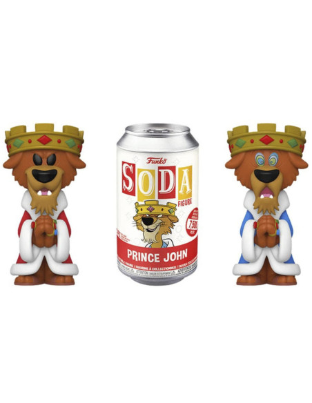 Disney: Funko Pop! Vinyl Soda - Robin Hood - Prince John With Chase