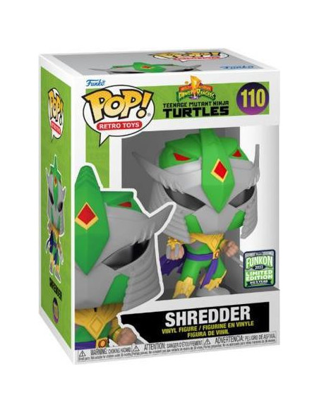 Teenage Mutant Ninja Turtles: Funko Pop! Retro Toys - Shredder (Vinyl Figure 110)