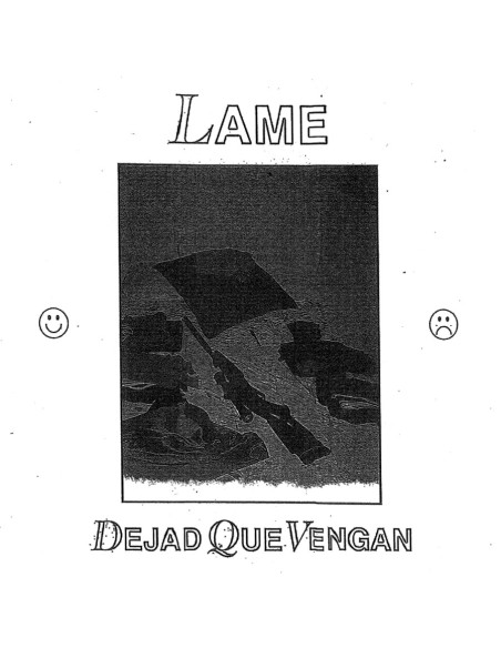 Lame - Dejad Que Vengan (One-Sided Lp)