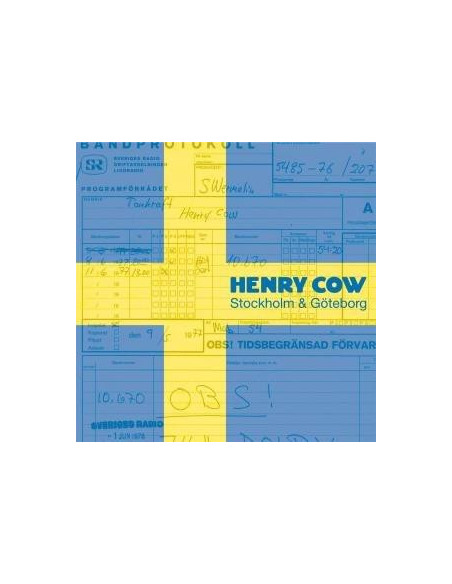 Henry Cow - Stockholm and Goteborg