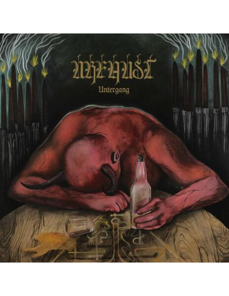Urfaust - Untergang - Dark Green Marbled