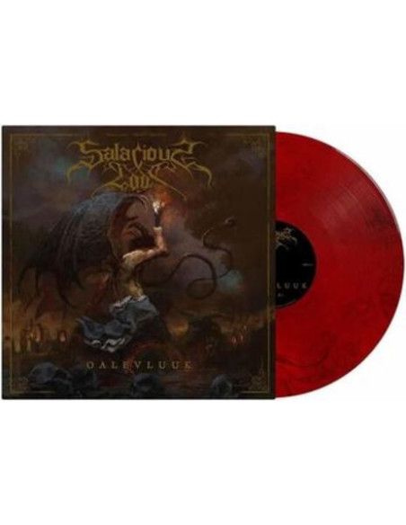 Salacious Gods - Oalevluuk - Transparent Red/Black Vinyl