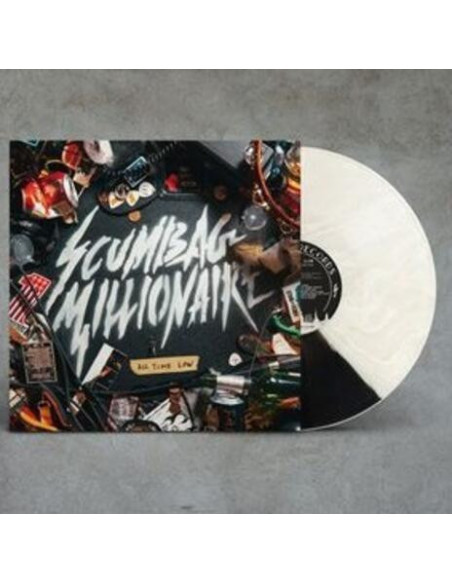 Scumbag Millionaire - All Time Low (Milky Clear and Black Split)
