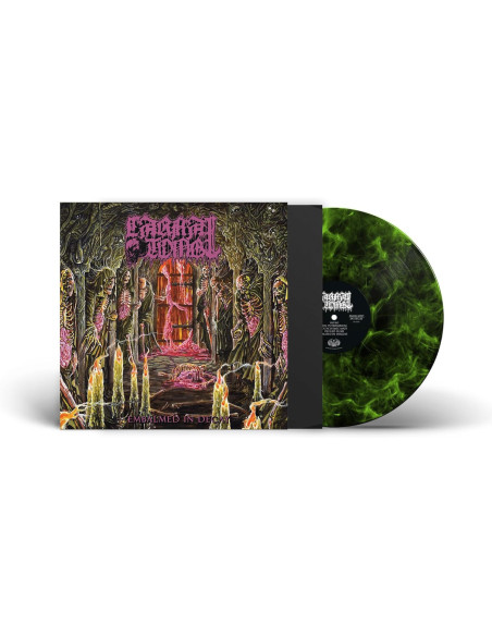 Carnal Tomb - Embalmed In Decay - Trans-Lime / Black