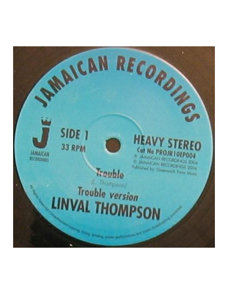 Thompson, Linval - Trouble and Version/Di Wicked Dem and Versio