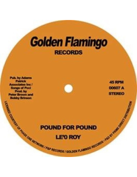 Le'O Roy - Le'O Roy-Pound For Pound 7p Vinyl