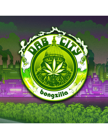 Bongzilla - Dab City (Deep Purple Transparent Vinyl)