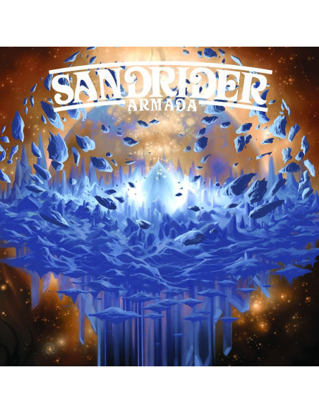Sandrider - Armada - Blue With Red and Purple Splatter
