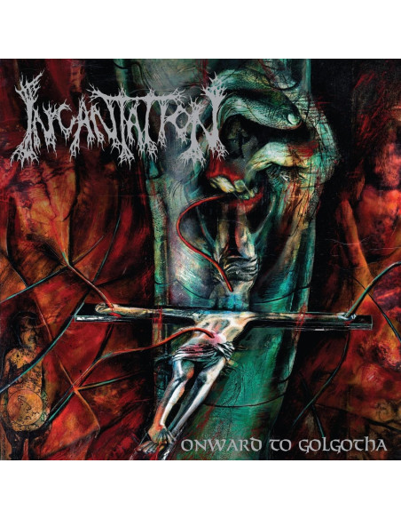 Incantation - Onward To Golgotha - Clear Green Vinyl