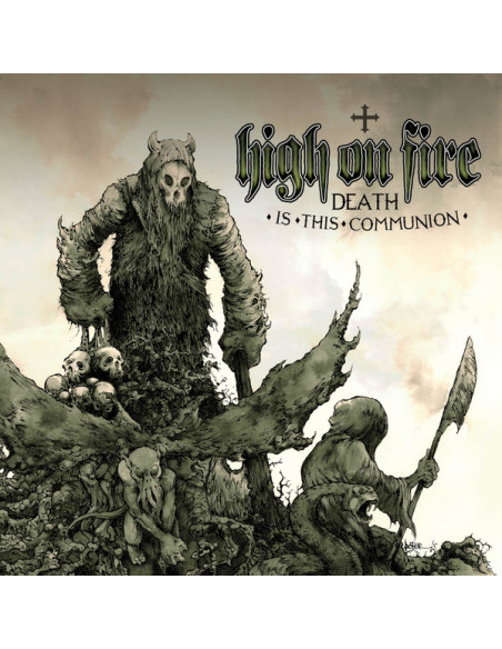 High On Fire - Death Is This Communion (Vinyl Green and White)