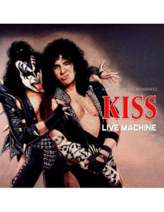 Kiss - Live Machine - Transparent With Splatter