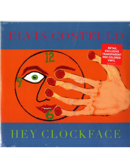 Costello Elvis - Hey Clockface (Vinyl Red Transparent Limited Edt.)(Esclusivo)