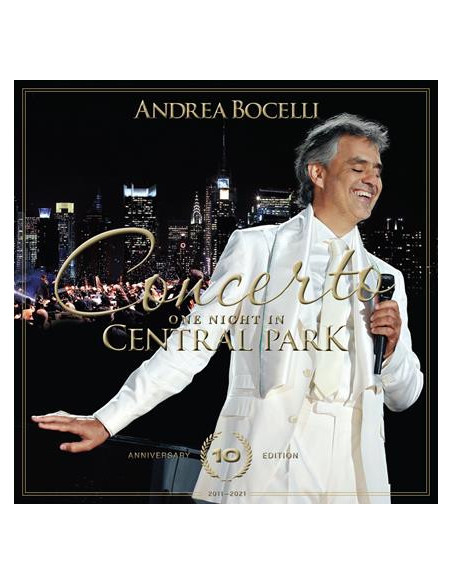 Bocelli Andrea - Concerto: Central Park-10T - (CD)