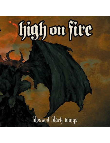 High On Fire - Blessed Black Wings (Vinyl Aqua Blue and Orange)