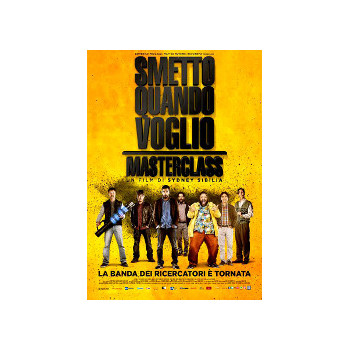 Smetto Quando Voglio - Masterclass (Blu Ray)