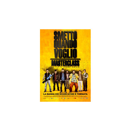 Smetto Quando Voglio - Masterclass (Blu Ray)