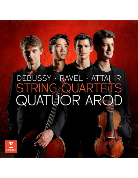 Quatuor Arod - Debussy, Attahir, Ravel - (CD)