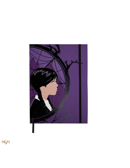 Wednesday: Cinereplicas - Mercoledi' & Enid (Quaderno Copertina Rigida Double-Face)