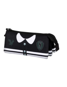 Wednesday: Karactermania - Uniforme Mercoledi' (Portapenne Triplo)