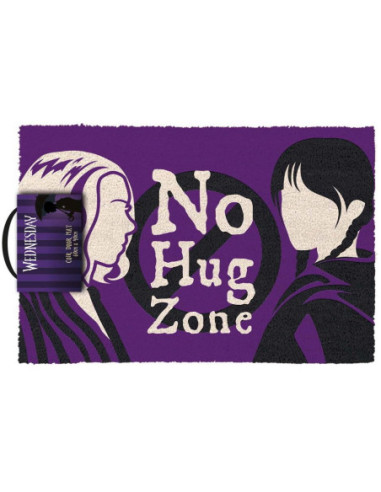 Wednesday (No Hug Zone) Doormat