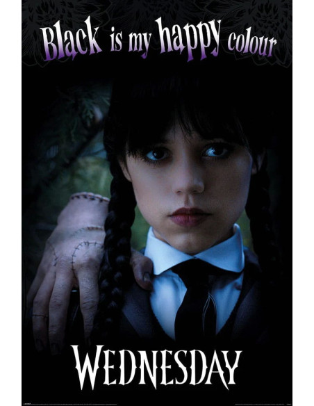 Wednesday: Pyramid - Black Is My Happy Colour (Maxi Poster 61X91
