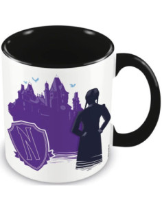 Wednesday: Pyramid - Teenage Purgatory - Black Coloured Inner (Mug / Tazza)