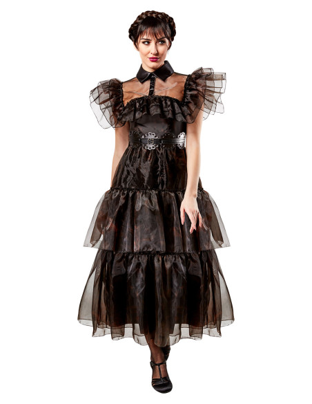 Wednesday: Rubies - Rave'N De Luxe Costume Adulto (Tg. S)