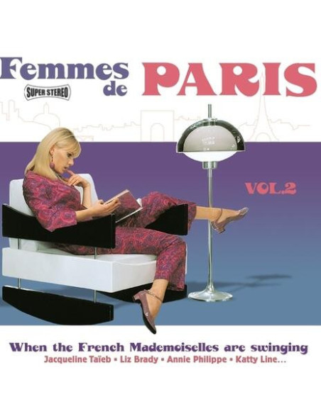 Compilation - Femmes De Paris Vol.2 - Purple Vinyl