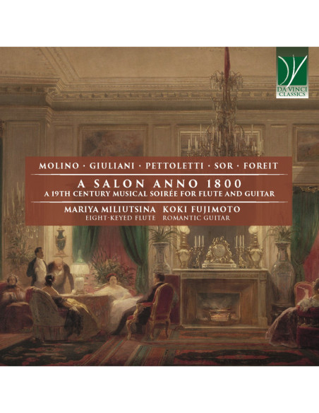 Miliutsina, Mariya / - A Salon Anno 1800 - (CD)