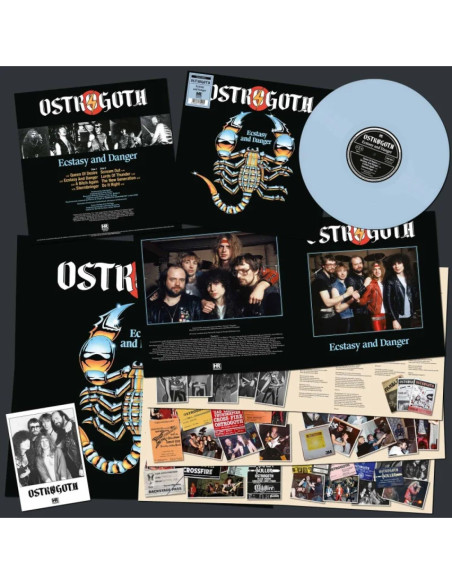 Ostrogoth - Ecstasy And Danger (Vinyl Blue Edt.)