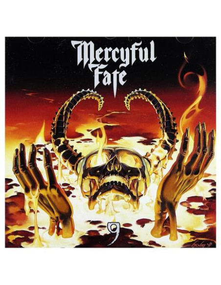 Mercyful Fate - 9 (Vinyl Yellow Ochre With Blue Swirls)