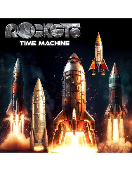 Rockets - Time Machine (Vinyl Blue Transparent Gatefold Numbered Limited Edt.)