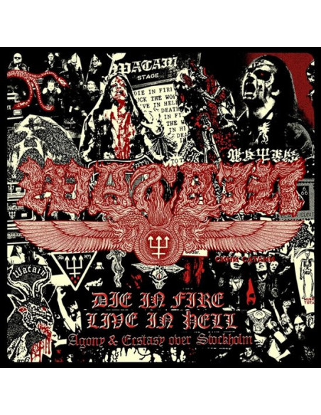 Watain - Die In Fire (Live In Hell) - (CD)