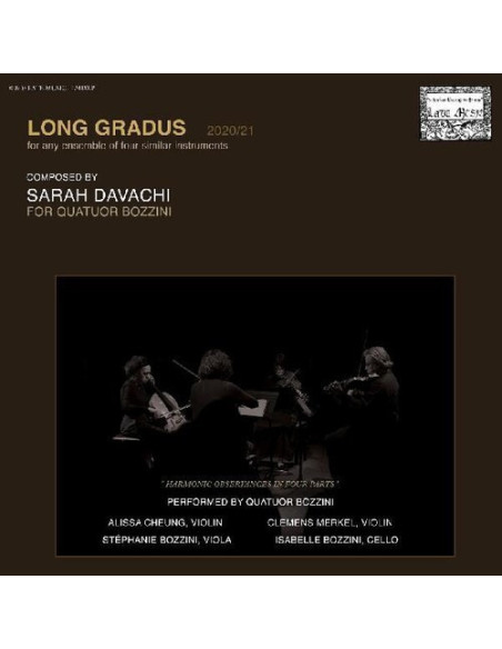 Sarah Davachi - Long Gradus - (CD)