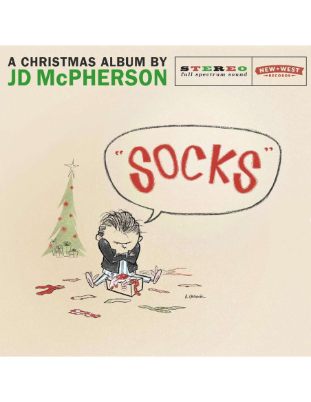 Mcpherson, Jd - Socks - Marbled Red Vinyl