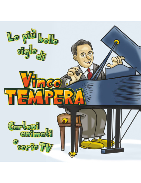Vince Tempera - Cartoni Animati and Serie Tv - Le Piu Belle Sigle Di Vince Tempera