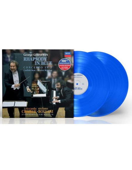 Chailly Riccardo and Bollani Stefano, - Rapsodia In Blu (Vinile Blu, Edizione Limitata E Numerata)