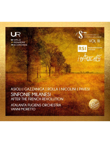 Moretto Vanni Dir - Sinfonie Milanesi After The French Revolution - (CD)