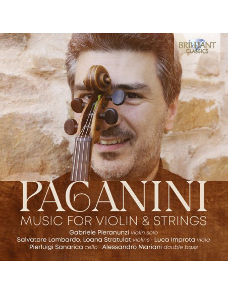 Pieranunzi Gabriele Vl - Music For Violin and Strings - (CD)