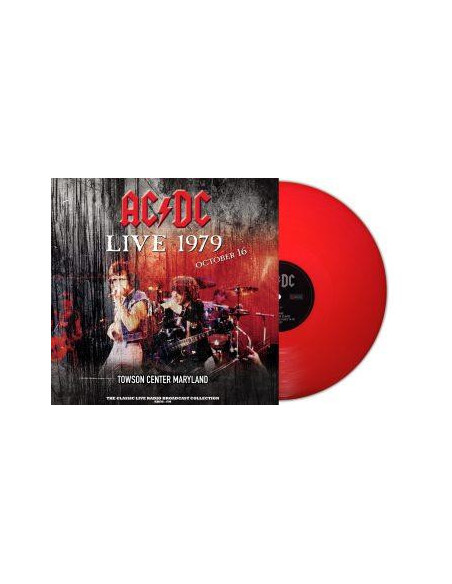 Ac/Dc - Live 1979 At Towson Center (Red Vinyl)