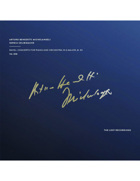 Benedetti Michelangeli Arturo - Concerto For Piano And Orchestra In G Major, M. 83