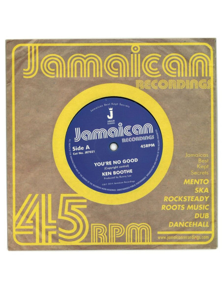 Boothe Ken - You'Re No Good, Out Of Order Dub (7p)