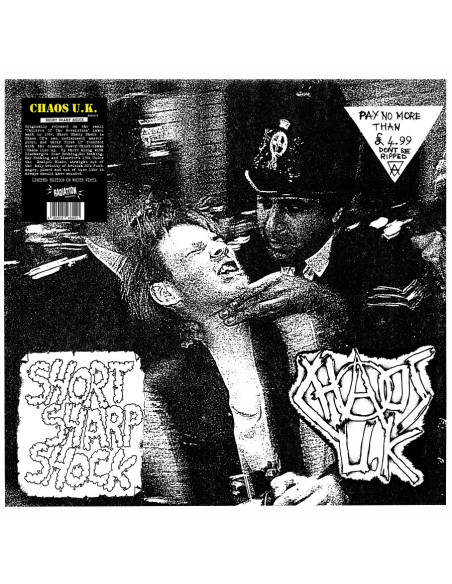 Chaos Uk - Short Sharp Shock (White Vinyl)
