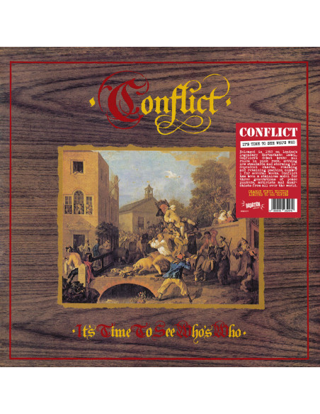Conflict - It'S Time To See Who'S Who (Color Vinyl)