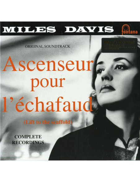 Davis Miles - Ascenseur Pour L'Echafaud ed.2023