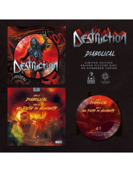 Destruction - Diabolical (Vinyl Shaped Picture Disc)