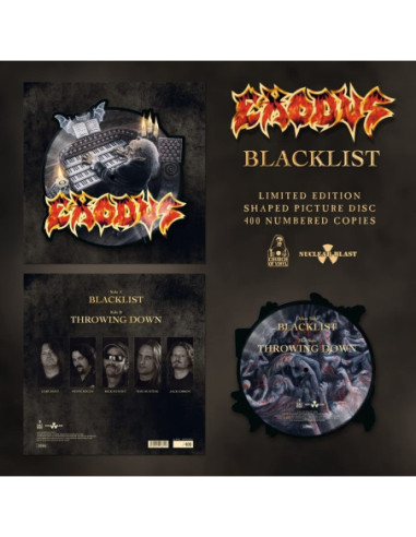 Exodus - Blacklist (Vinyl Shaped...