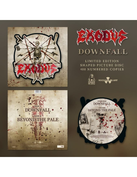 Exodus - Downfall (Vinyl Shaped Picture Disc)