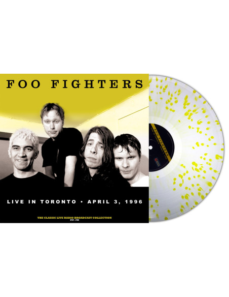 Foo Fighters - Live In Toronto 1996 (Clear/Yellow Splat