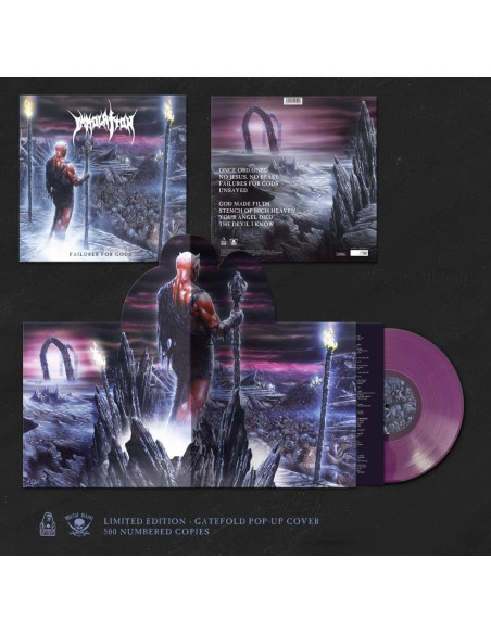 Immolation - Failures For Gods (Vinyl Clear Purple Or Milky)
